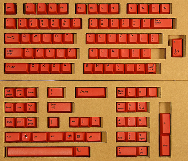 Red-topre-keycap-k3kc